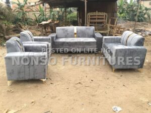 Complete Set of Fabric Sofa