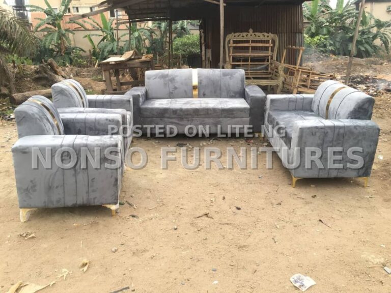 Complete Set of Fabric Sofa