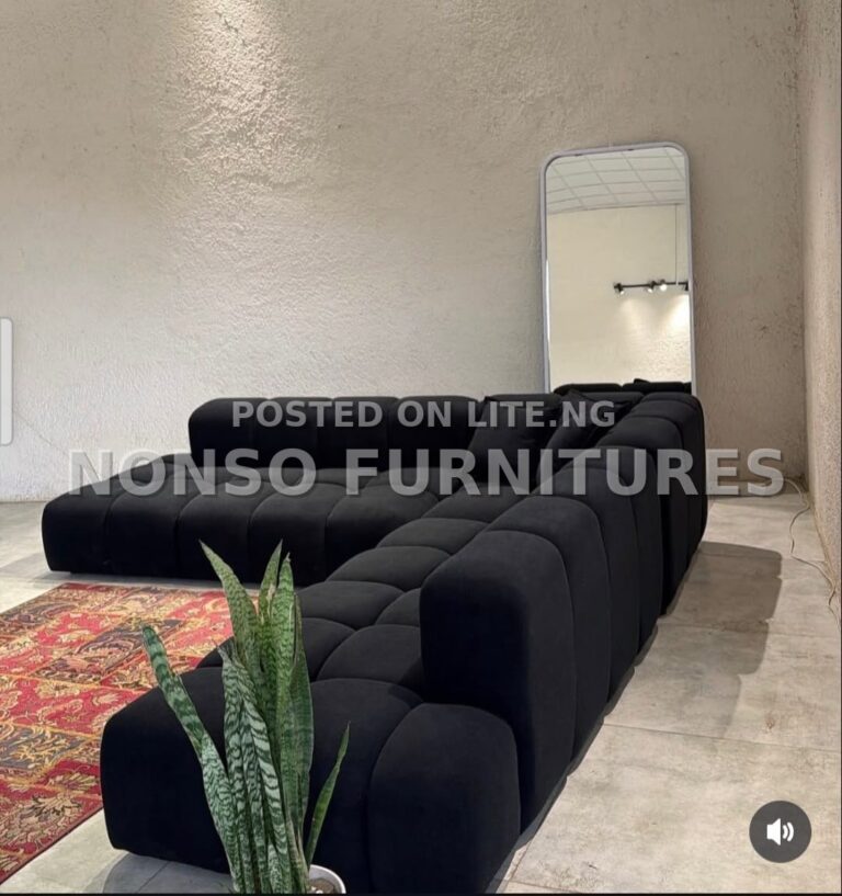 Exquisite L- Shaped Fabric Sofa