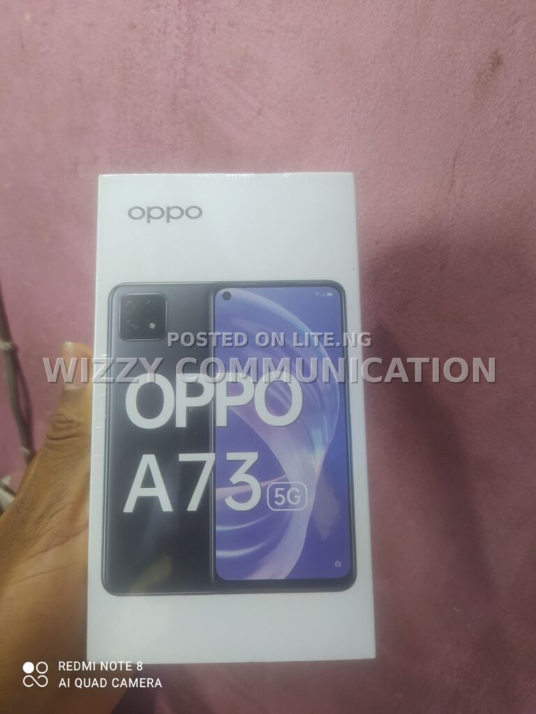 Oppo A73 5g fast networking, very good and affordable