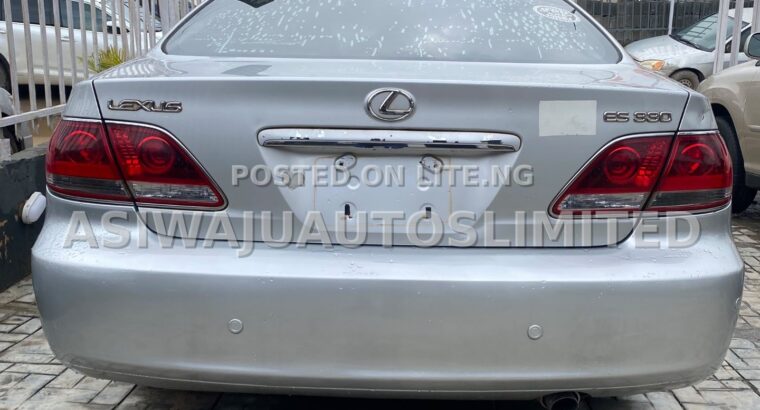 LEXUS ES330 2006 MODEL
