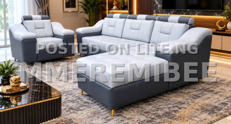 L shaped sofa