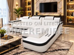 L shaped sofa
