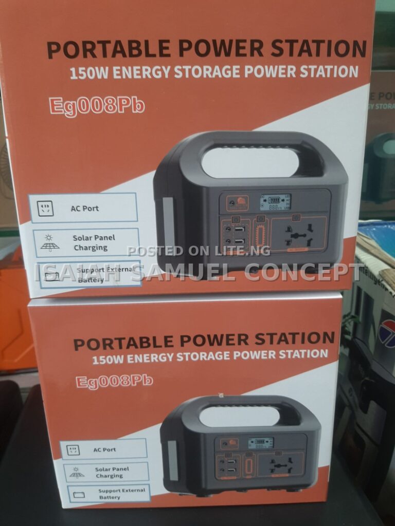 150W POWER STATION WITH 50W SOLAR PANEL