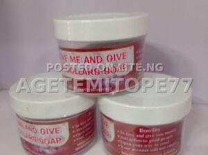 Love me and Give me Dollar soap