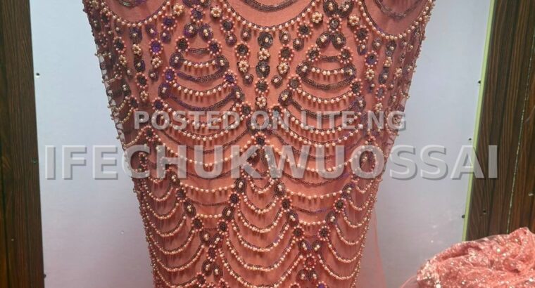 Beaded lace