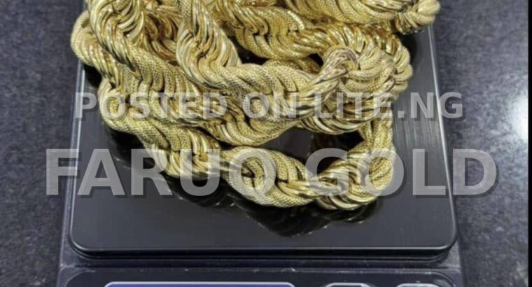 Gold plug